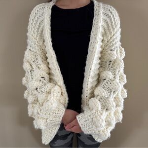 Chunky Knit Cream Sweater Bought from Korea